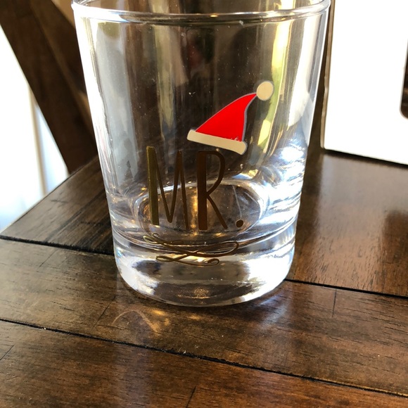 Mr and Mrs. Christmas glasses - Picture 3 of 4